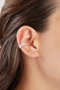Heliophilia Silver Pendientes de Plata Esterlina 925 con Refuerzo de Rodio